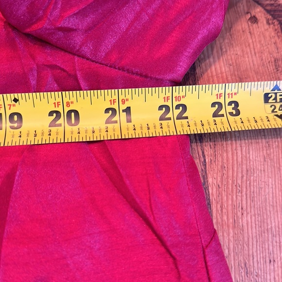 Chicos jacket large/size 2 Chicos sizing in burgundy color - Picture 8 of 9